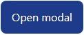 Screenshot of a blue button with the text Open modal.